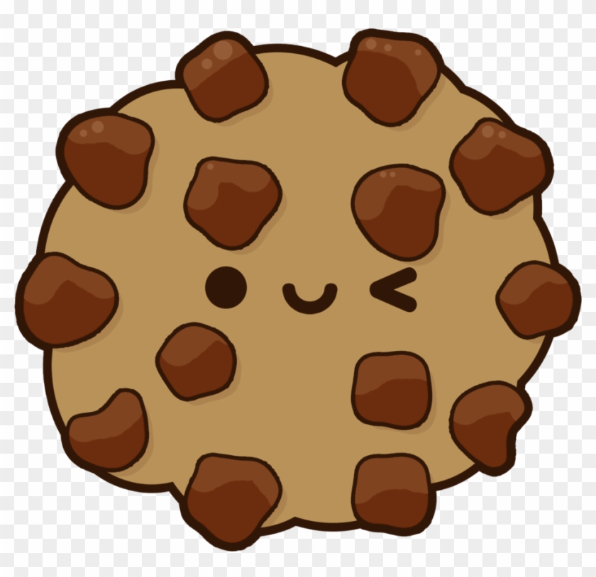 Biscuits Chocolate Chip Cookie Drawing Cream - Kawaii Cookie Transparent Background #548653