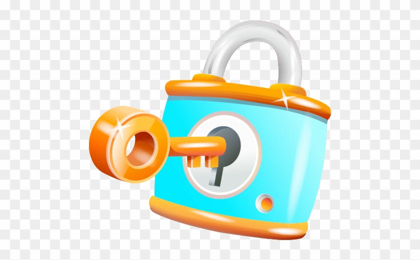 Lock Key Clip Art - Lock Key Clip Art #548765