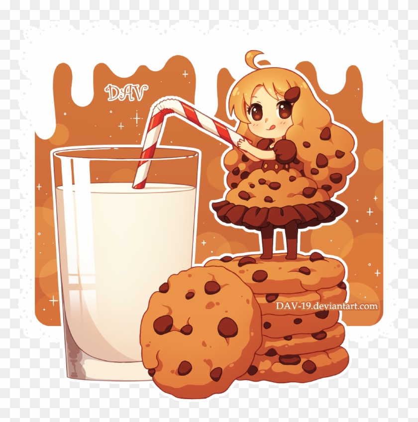 Cookie - Icondav-19 - - Food Chibis #548820