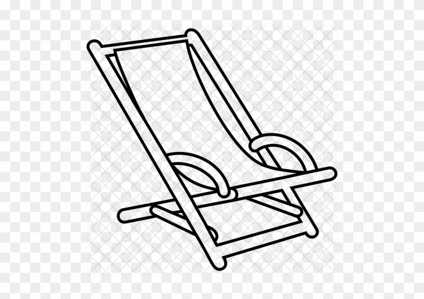 Deck Icon - Deckchair #548894