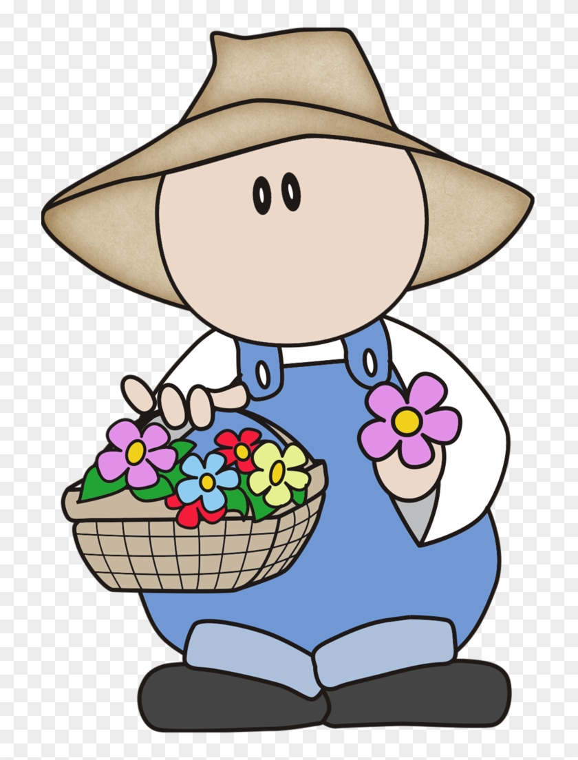 Ch - B *✿* - Little Gardener - Digital Stampsclip - Cartoon #548916