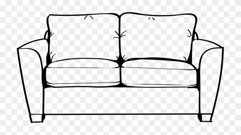 Dimensional Line Drawing For The Kirkwood Loveseat - Kirkwood, Atlanta #548949