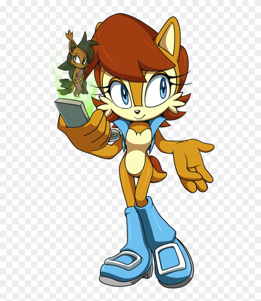 Sonic Is A Bad Influence On Nicole Not Mater What Time - Sally Acorn With Nicole #548967