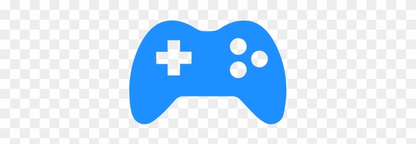 Dr Geeksters Are Set Above And Beyond The Other Technology - Gaming Controller Blue Cartoon #549013
