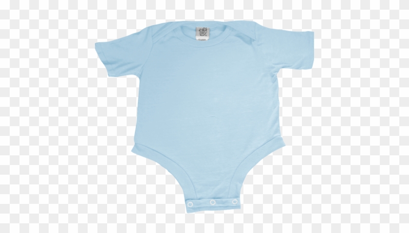 Lap Neck Bodysuit - Blue #549181