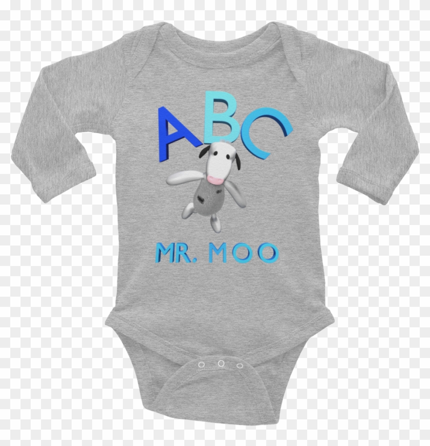 Moo Infant Long Sleeve Bodysuit Byjackson - Designchaser College, Fan, School, Spirit, Cheerleader, #549255