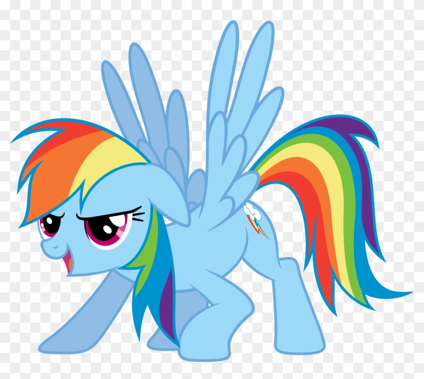 Stunning Rainbow Dash By Secretpony - My Little Pony Rainbow Dash Cool #549299