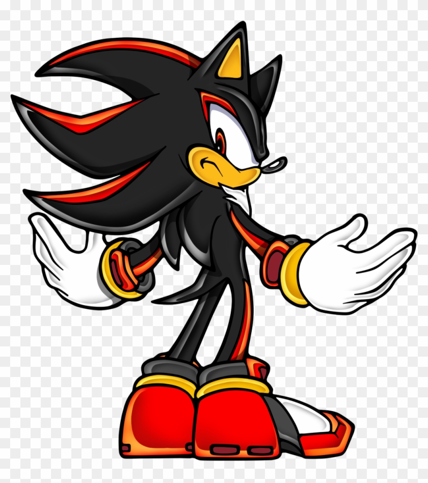 Shadow Is Here By Dry-rowseroopa - Gun Shadow The Hedgehog, clipart,  transparent, png, images, Download