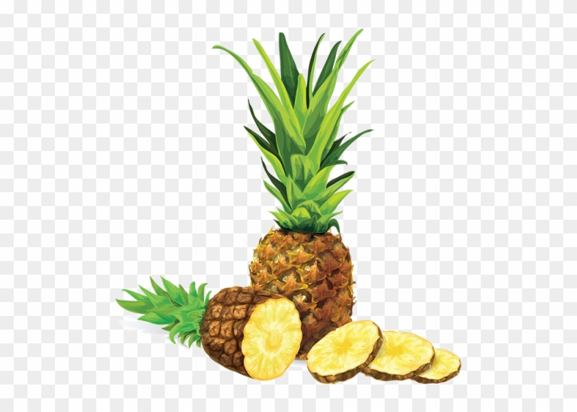 Pineapple Illustration Vector, Pineapple Vector, Pineapple - Pineapple Juice Glass #549349
