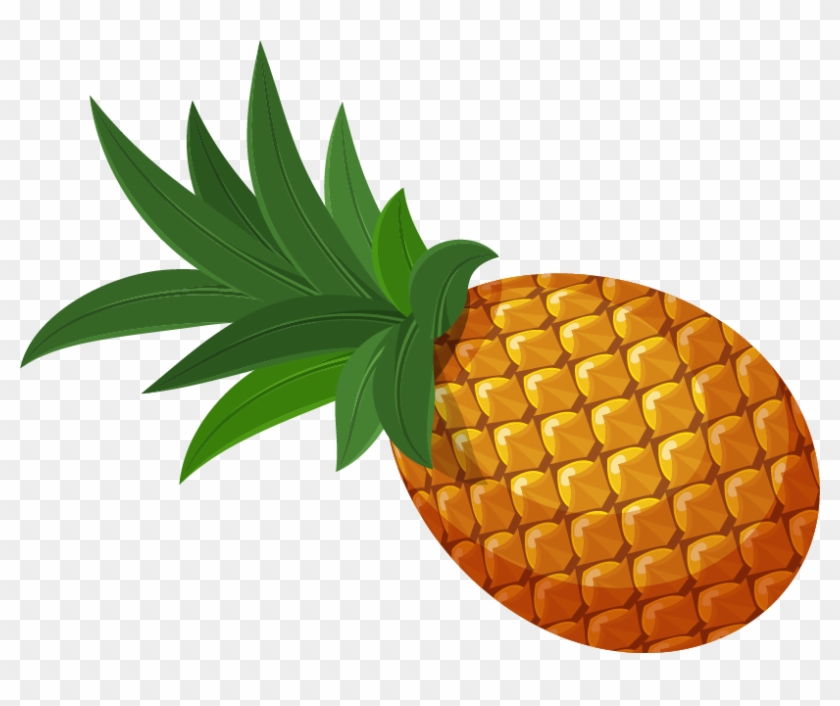 Png Pineapple Vector Material - Piña Png #549373