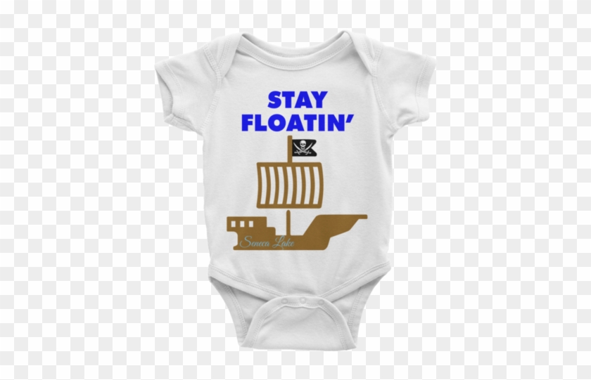 Stay Floatin' Seneca Lake - One Piece Baby Onesies #549402