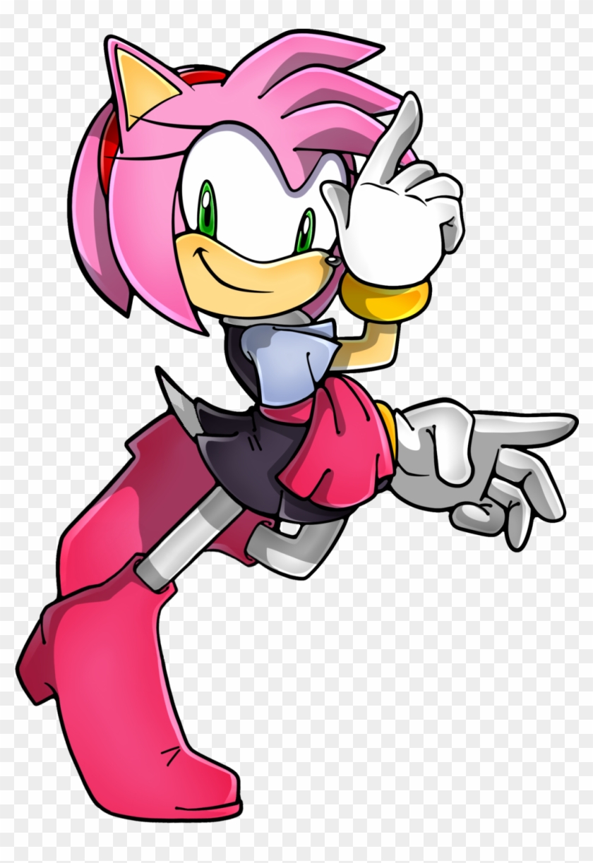 Knuckles The Echidna Doctor Eggman Tails Amy Rose Rouge - Amy Y Tails X #549474