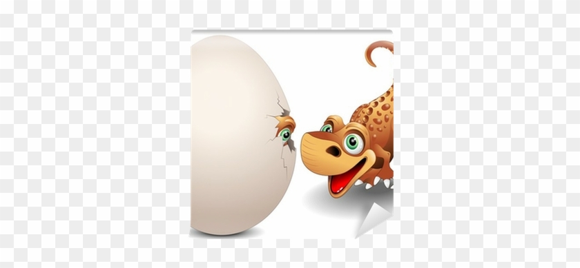 Dinosauro Cucciolo Con Uovo Baby Dinosaur With Egg - Dinosaur #549595