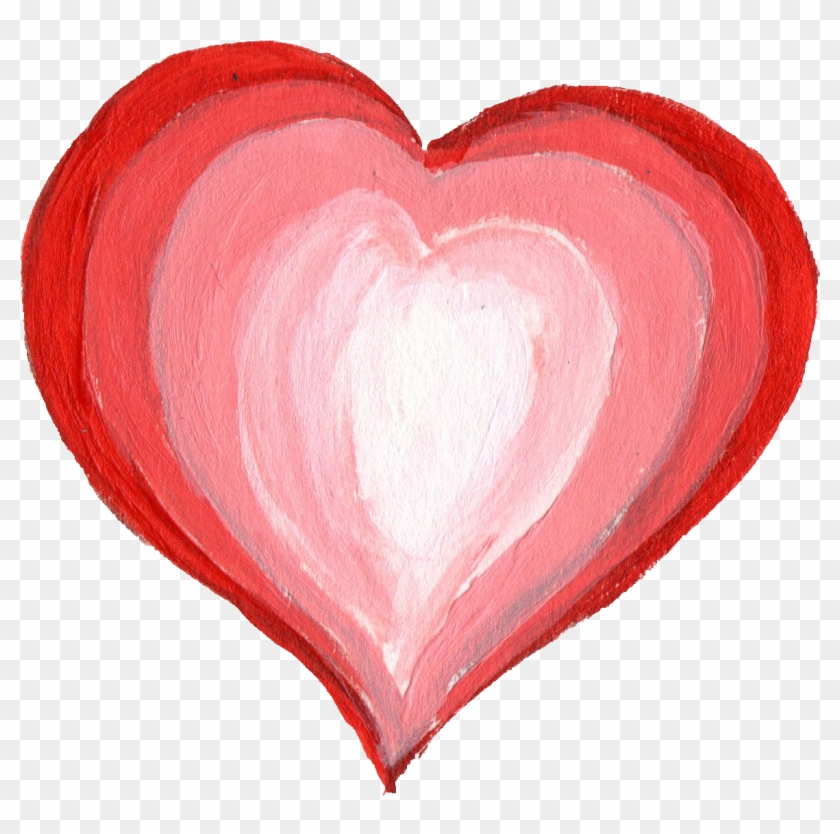 Free Download - Heart Art Png Paint #549671
