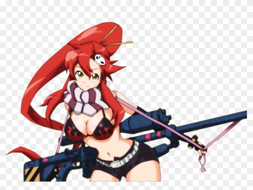 Yoko Render 2 By T4rn1sh - Gurren Lagann #549912