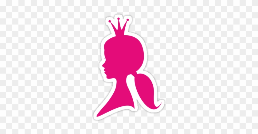 Princess Crown Png Transparent - Pink Girl With Crown #549924