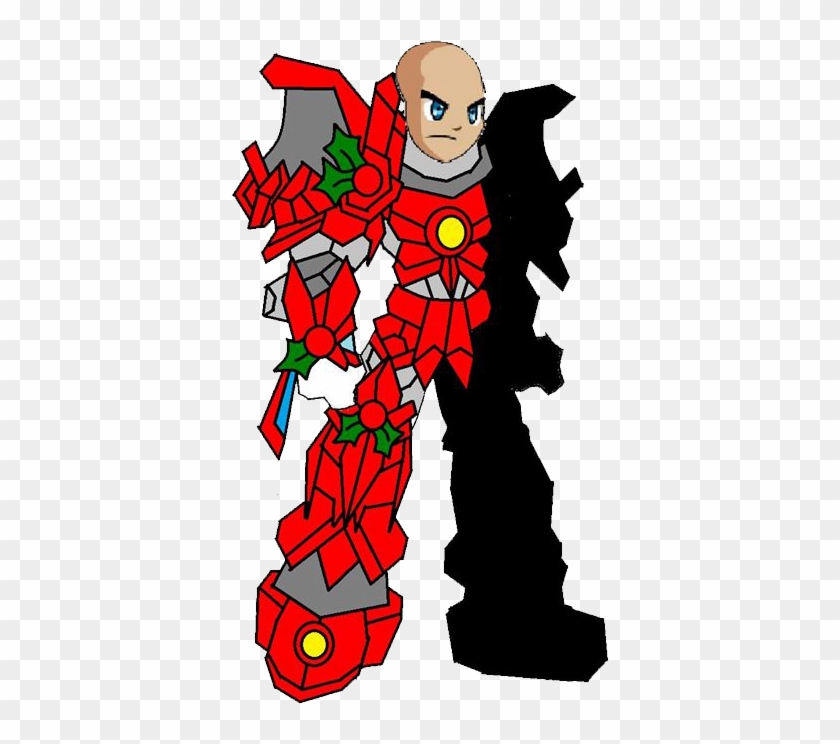 Aqw Christmas Mecha Warrior Vector By Teamlpsandacnl - Art #549980