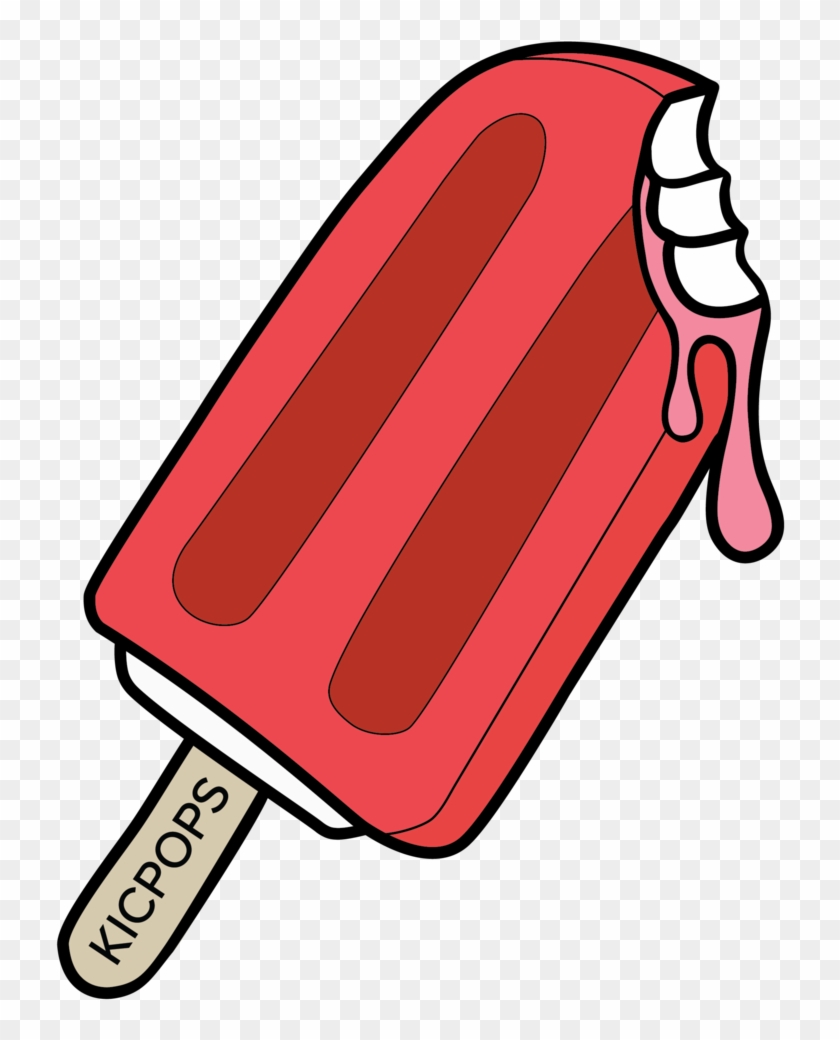 Strawberry Lemonade Popsicle, Watermelon Popsicle, - Popsicle Clipart #549999