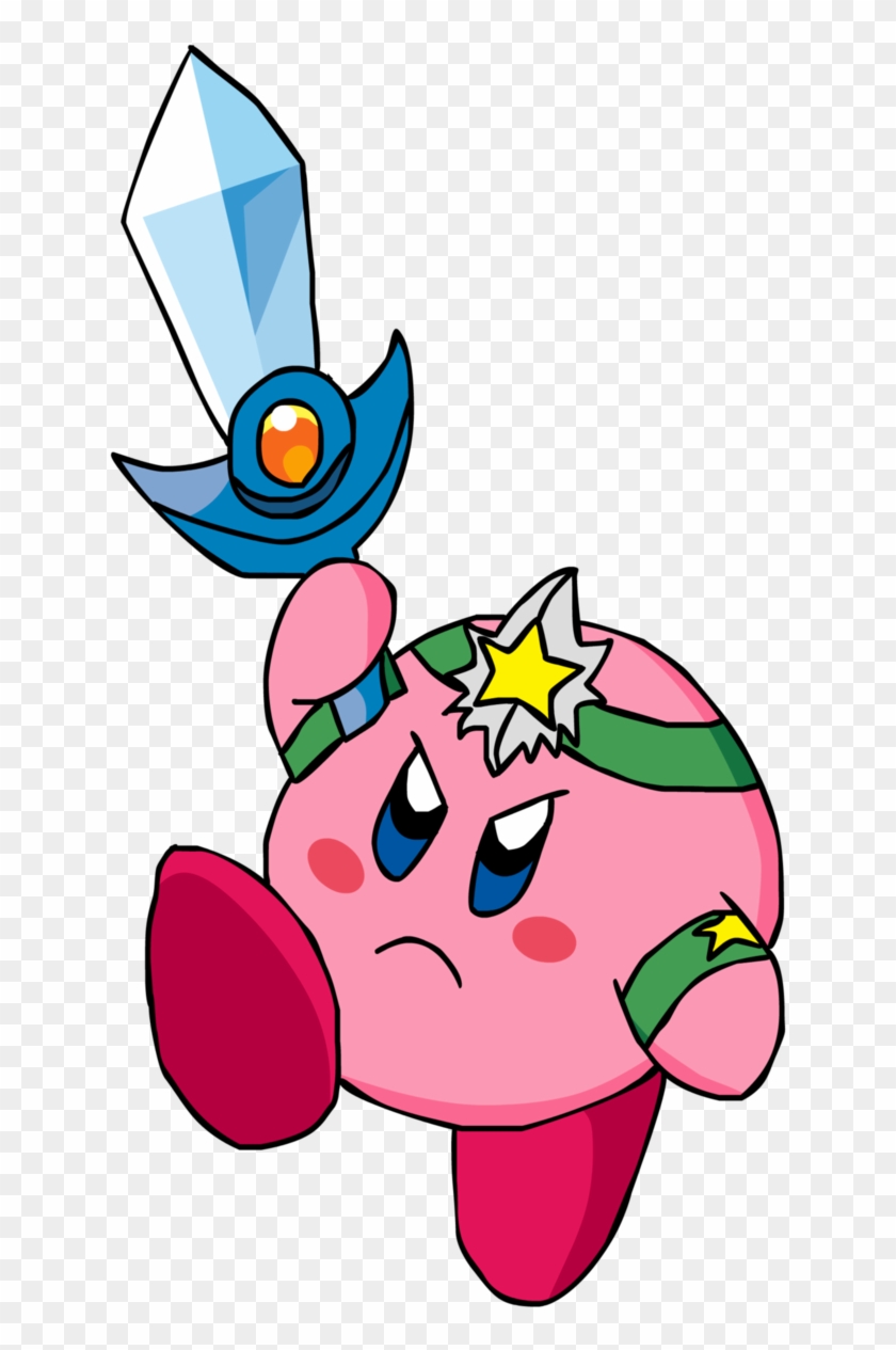 Sword Kirby By Asylusgoji91 - The Star #550046