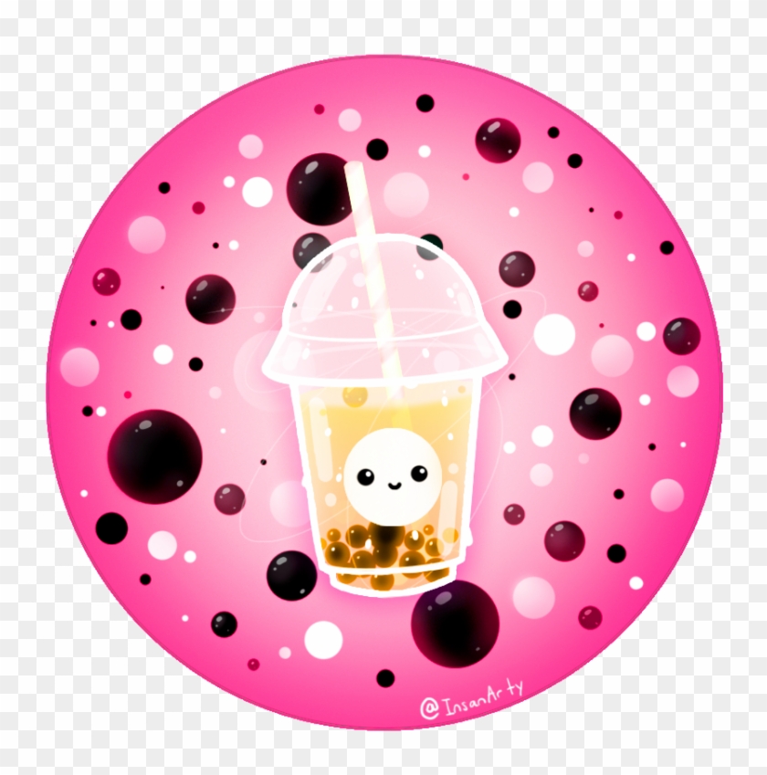 Bubble Tea Pin Design By Insanarty - Design #550140