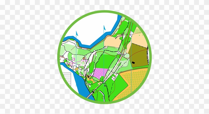 An Orientation Racing Map Is Much More Accurate Than - Circle #550252