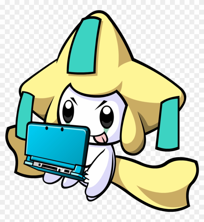 Jirachi On A 3ds By Cowctus - Gamer Jirachi #550291