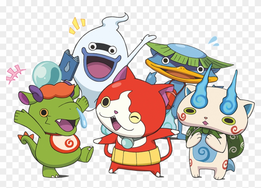 Find These Hidden Yo-kai - Yo Kai Watch Characters Png #550413