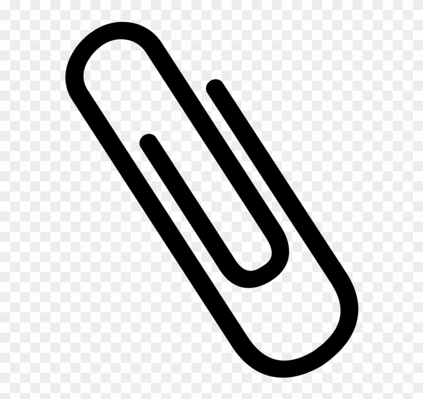 Paper Clip Clipart 4, - Büroklammer Clipart #550462