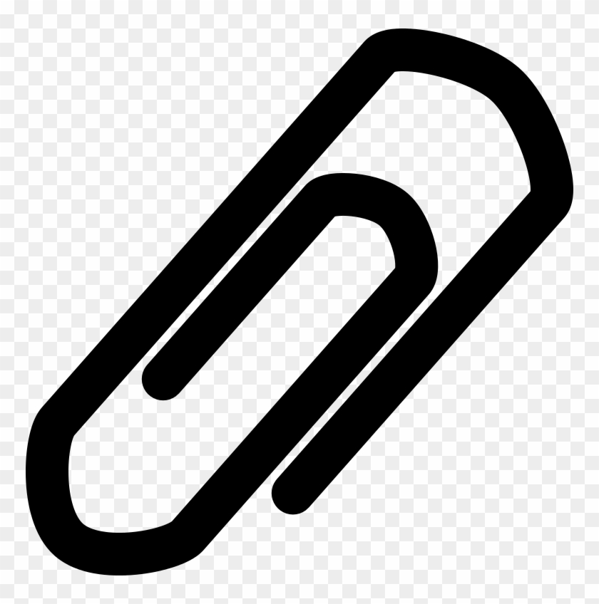 Paperclip Tilted - Trombonne Clipart #550475