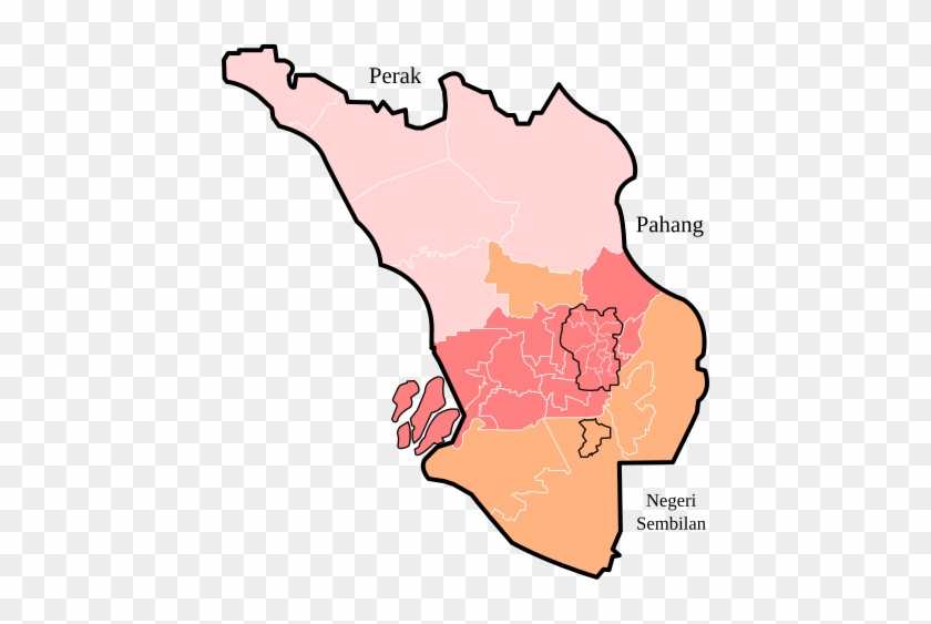 Definition Of Klang Valley By Parliamentary Constituencies - Boundary Klang Valley #550480