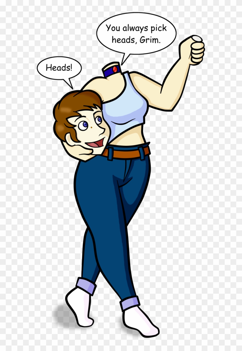 Coin Toss By Gyzmo-grim - Cartoon #550569