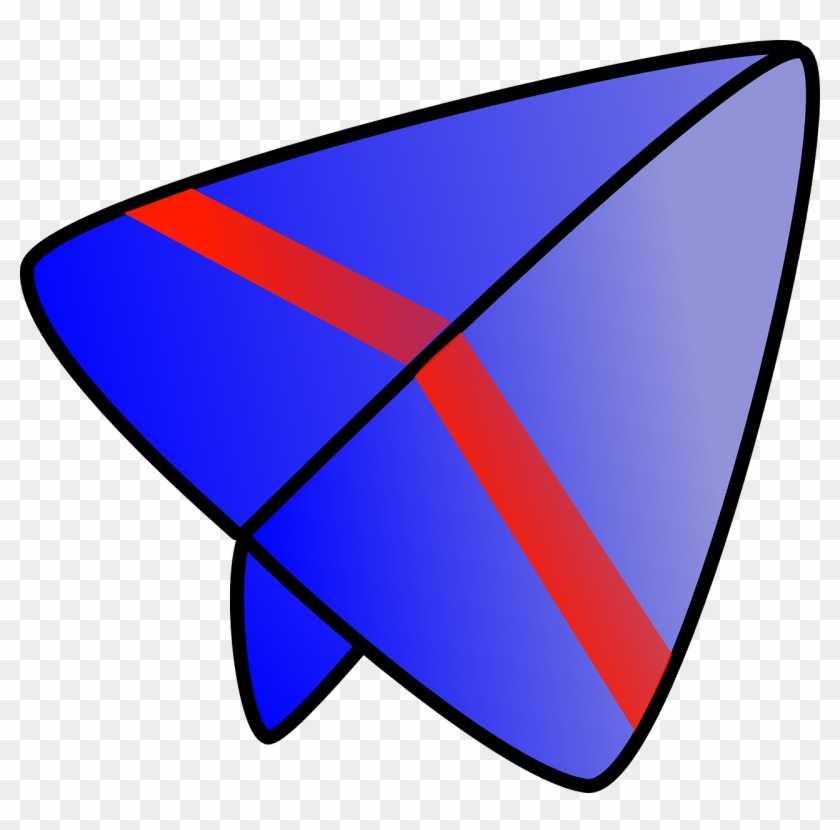 Paper Airplane Airplane Glider Png Image - Planeador Png #550606