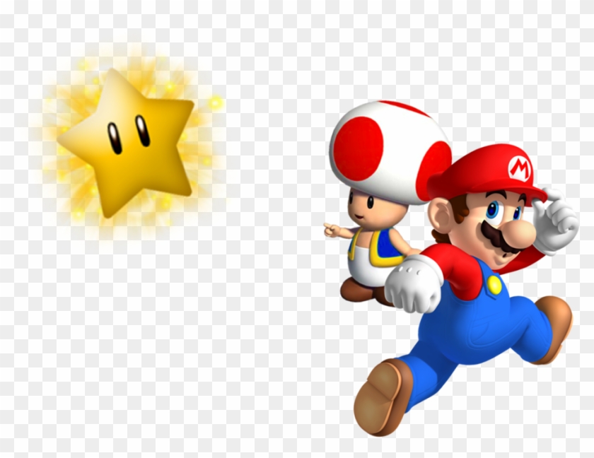Mario And Toad 1 - Super Mario 3d Land #550627