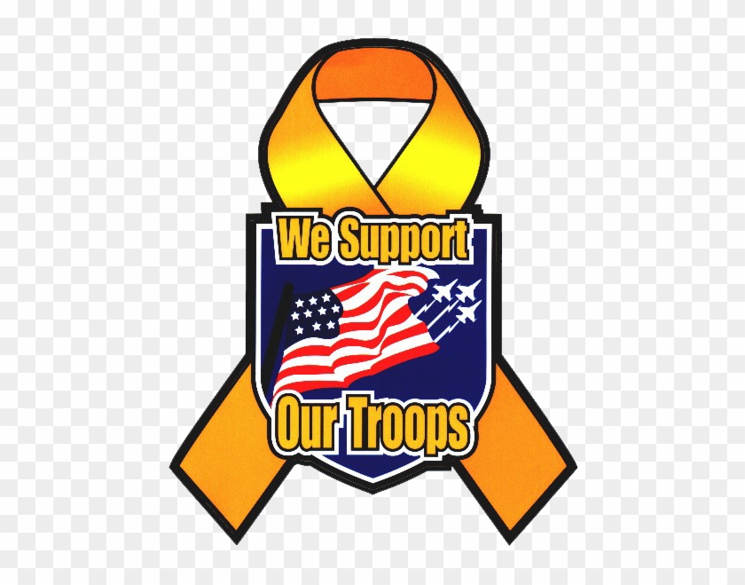 Truxxx Lifetime Warranty - We Support Our Troops Ribbon #550773