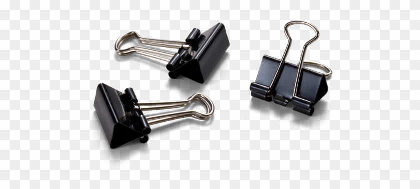 Officemate Oic Mini Binder Clips, Black, 144 - Leisure Arts Inc Binder Clips #550846