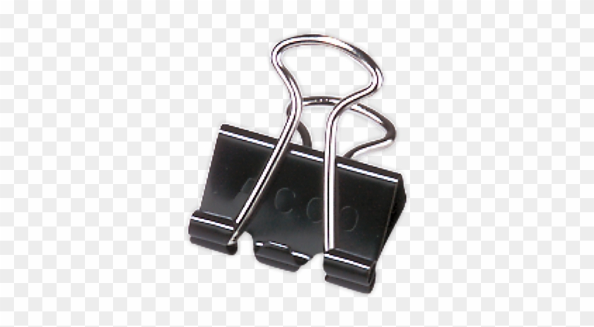 Coupon Binder Clip Art For Kids - Acco Black/silver Mini Binder Clips #550921