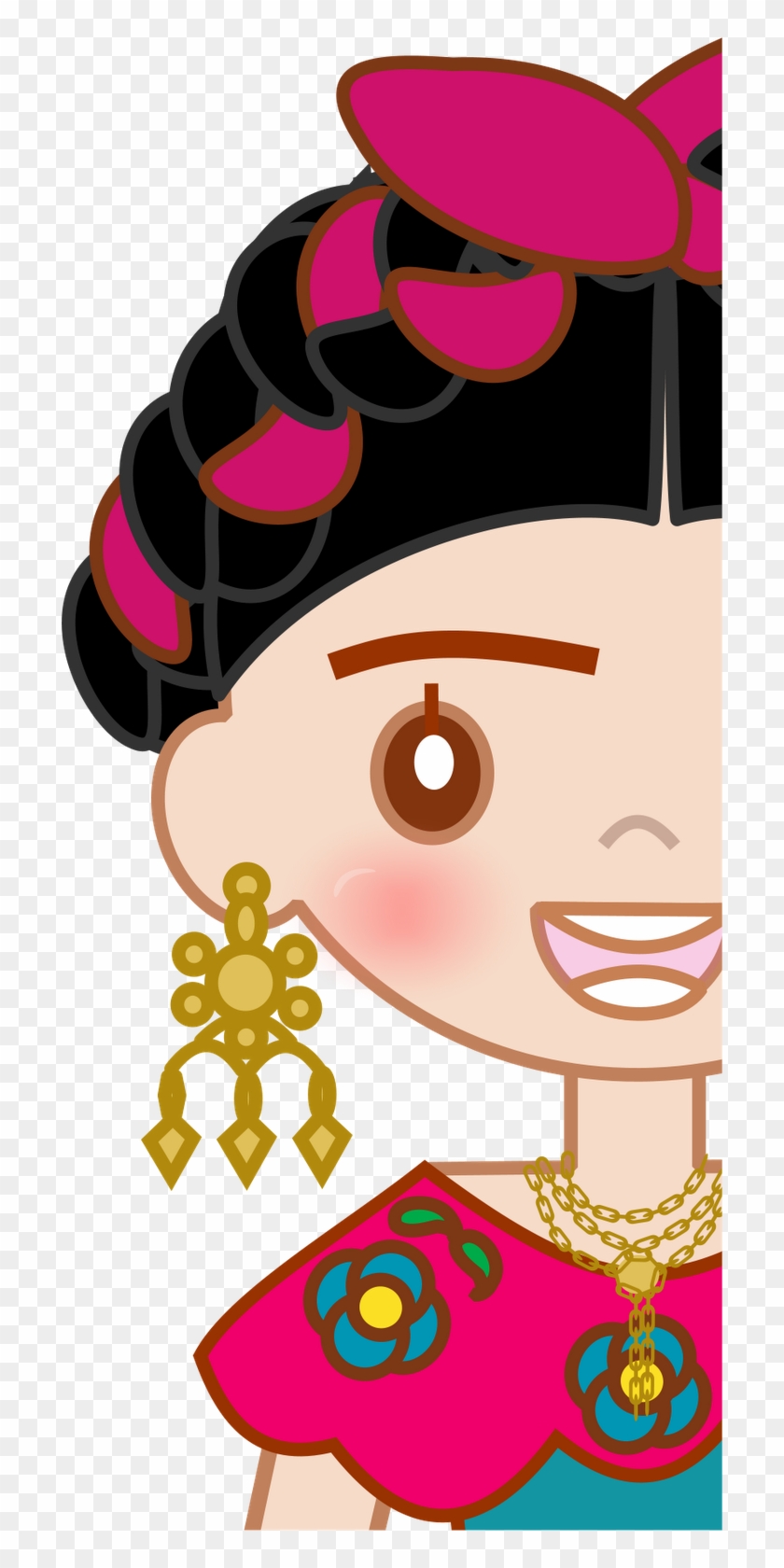 Please Click On Image To See Real Size - Frida Kahlo Elements Png #551043