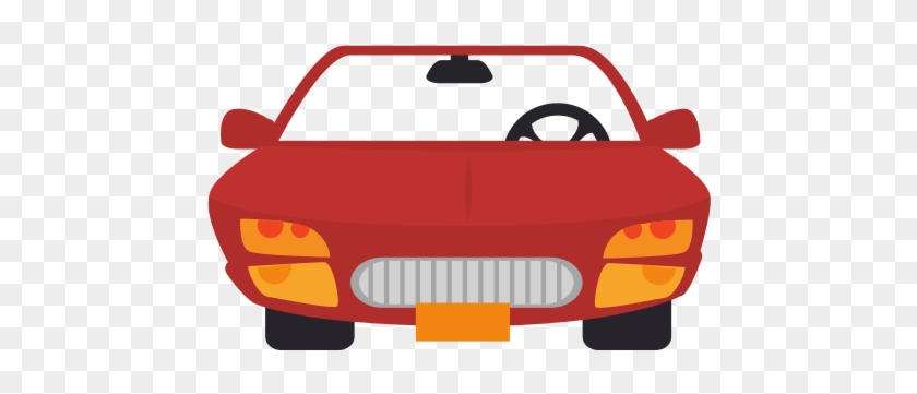 Car Auto Front Icon Vector - Car Icon Front Png #551164