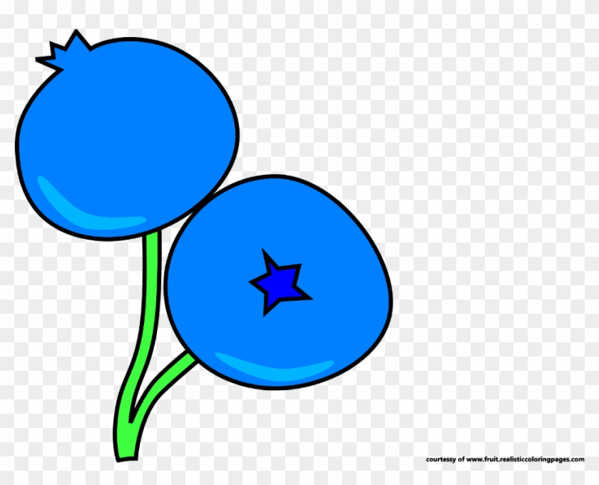 Blueberry Clipart Single - Blueberry #551199