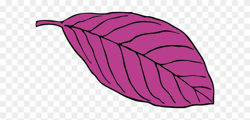 Pink Leaf Cliparts - Leaf Clip Art #551229