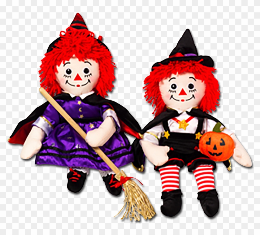 Halloween Raggedy Ann And Andy Plush Dolls - Raggedy Ann And Andy #551231