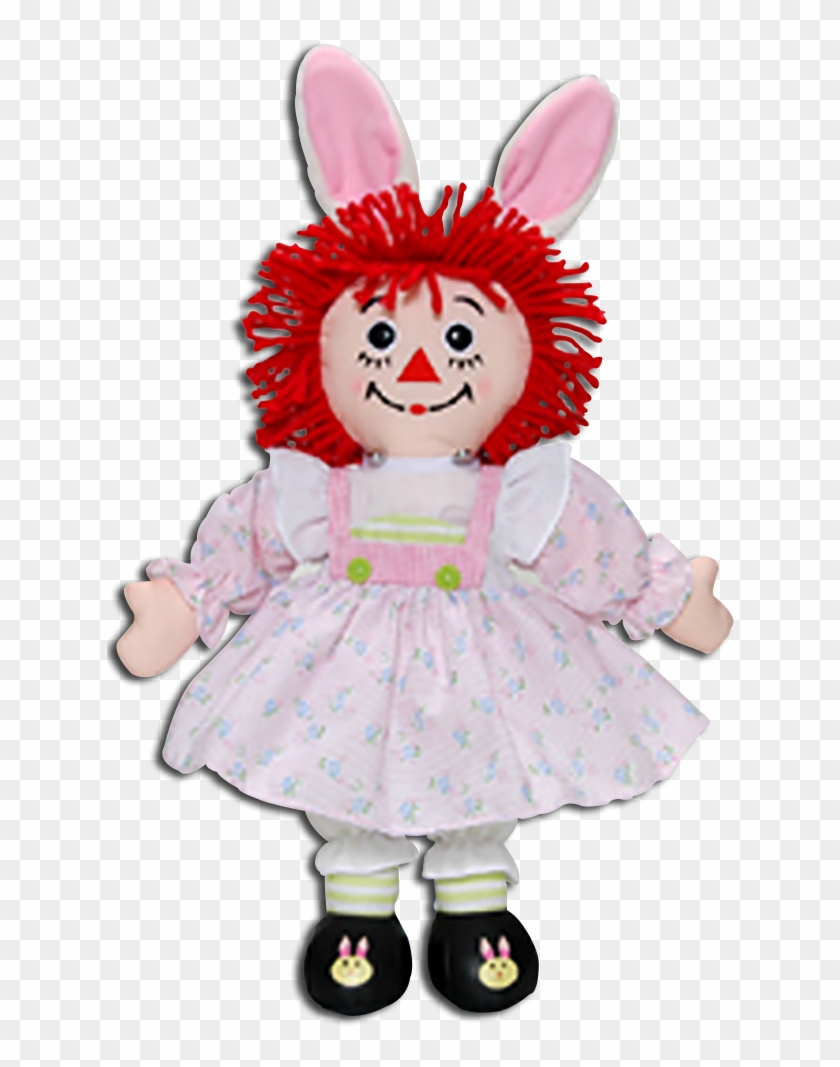 Assembled Here Is Raggedy Ann Dressed In Her Easter - Raggedy Ann &amp; Andy Easter Bunny Raggedy Ann #551258