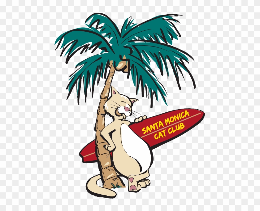Santa Monica Cat Club Logo - Santa Monica #551294