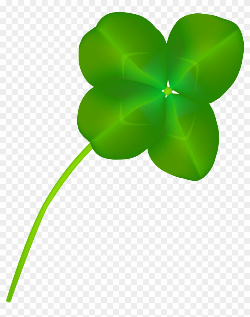 Four-leaf Clover Symbol White Clover Clip Art - Four-leaf Clover Symbol White Clover Clip Art #551436