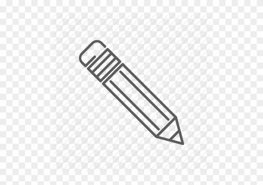 Pencil Drawing - Pen Line Icon Png #551560