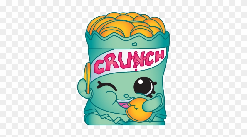 Crispy Chip - Shopkins Party Food Series 1 Rare Crispy Chip #1-081 #551603