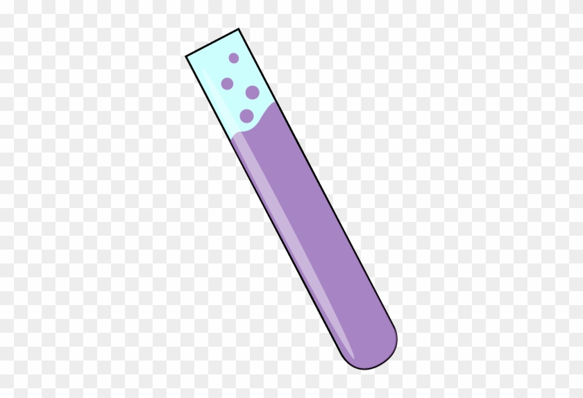 Science Clipart Purple - Test Tubes With Liquid #551641