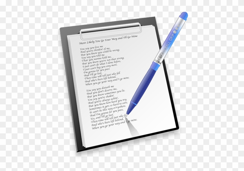 Pen & Paper Icon Free Download As Png And Ico, Icon - Pen And Paper Icon #551681