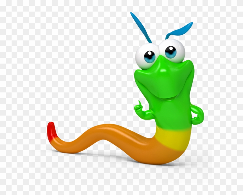 Saving Sam - Gummy Worm Clipart #551695