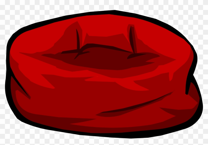 Red Beanbag Chair - Club Penguin Bean Bags #551732